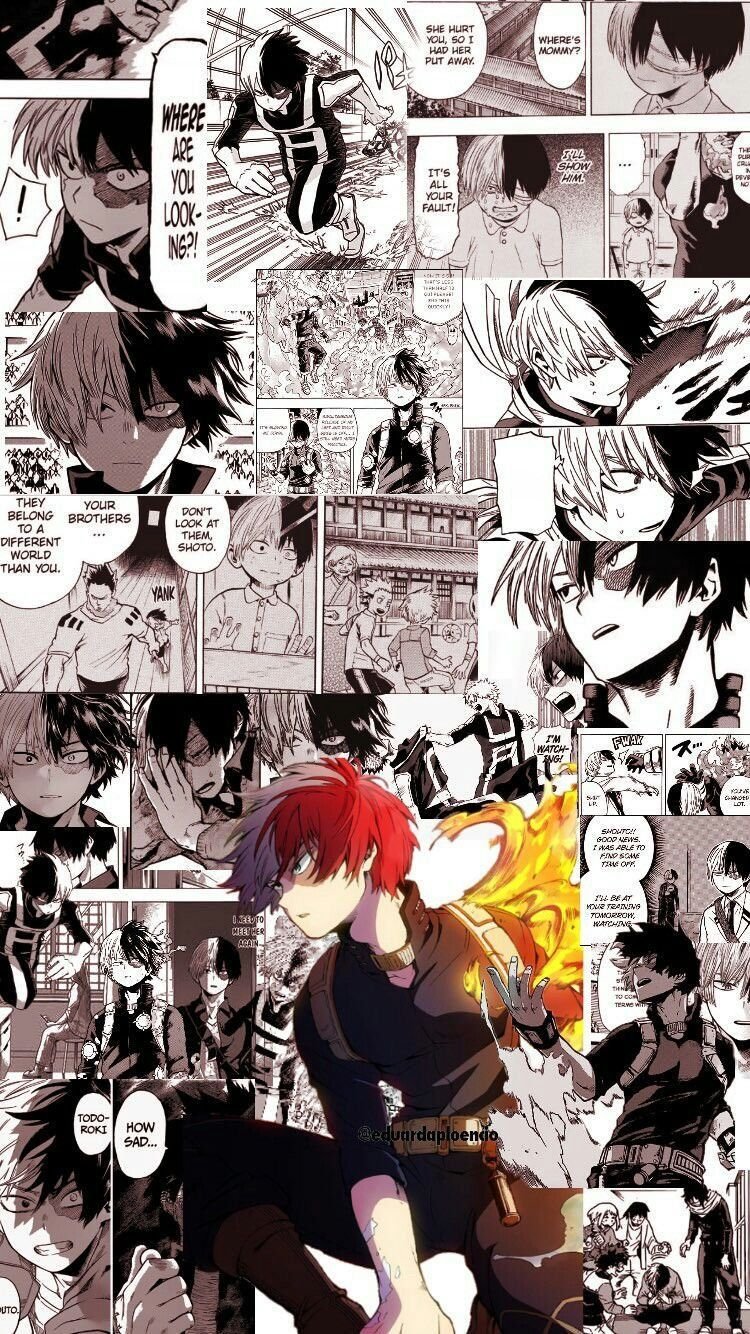 Todoroki collage Wallpaper Download