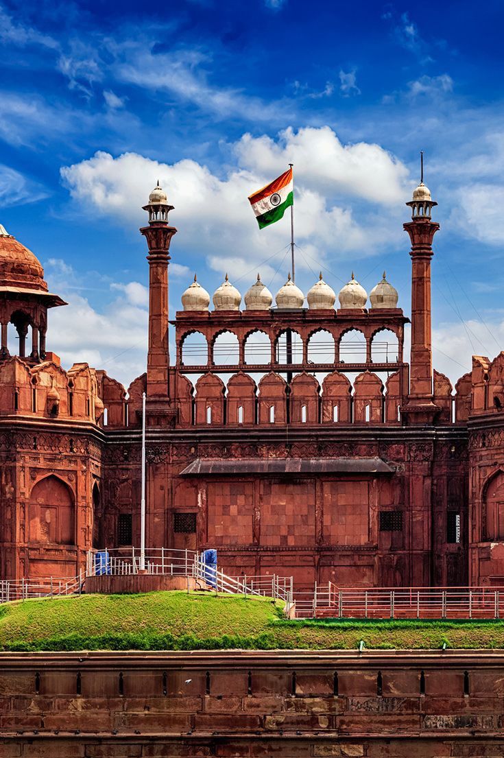 Lal kila New Delhi background. Travel