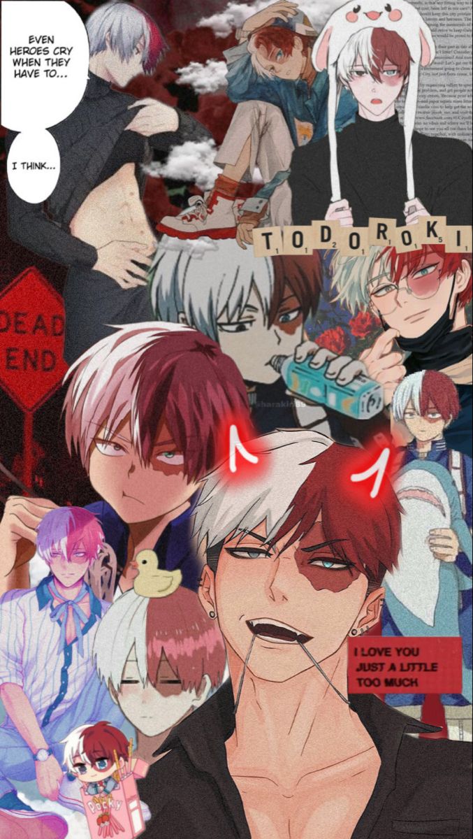 Todoroki iPhone Wallpaper