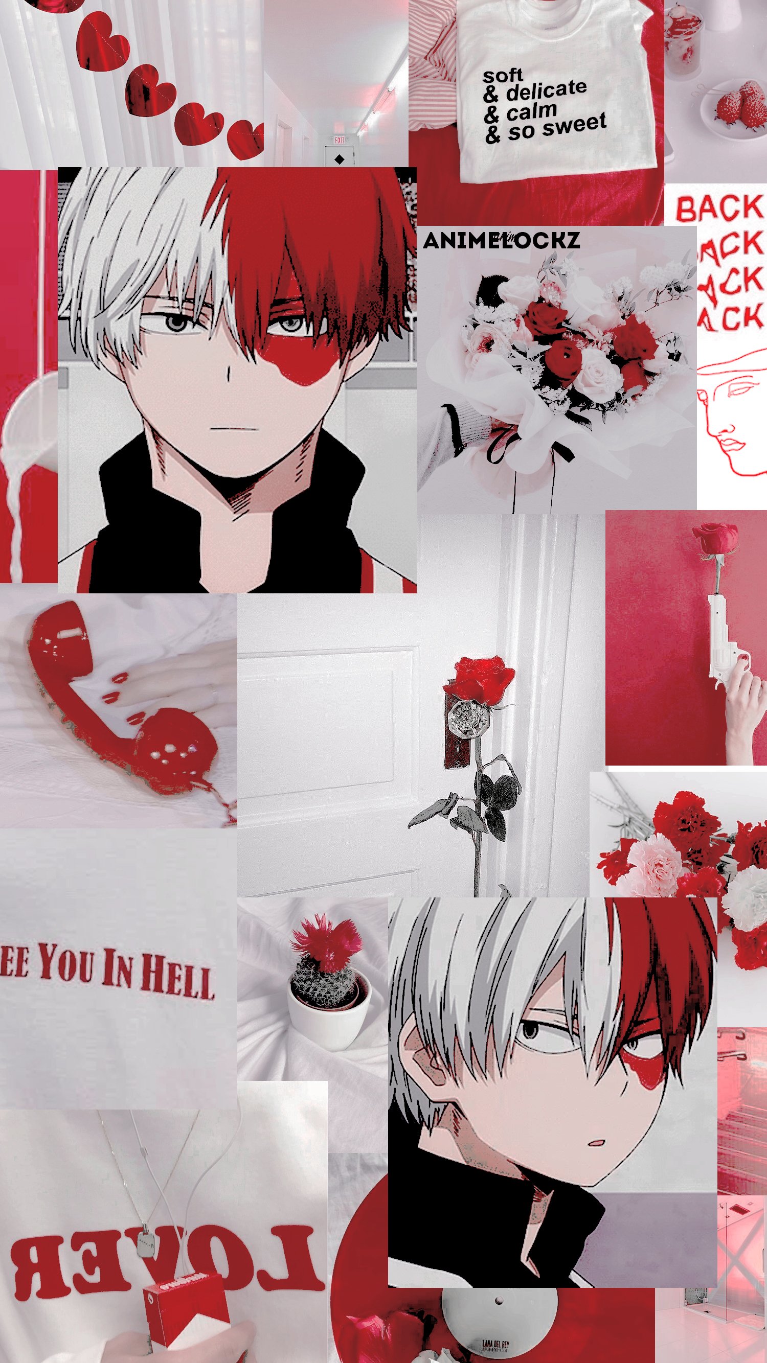 Todoroki Shoto lockscreen → Boku