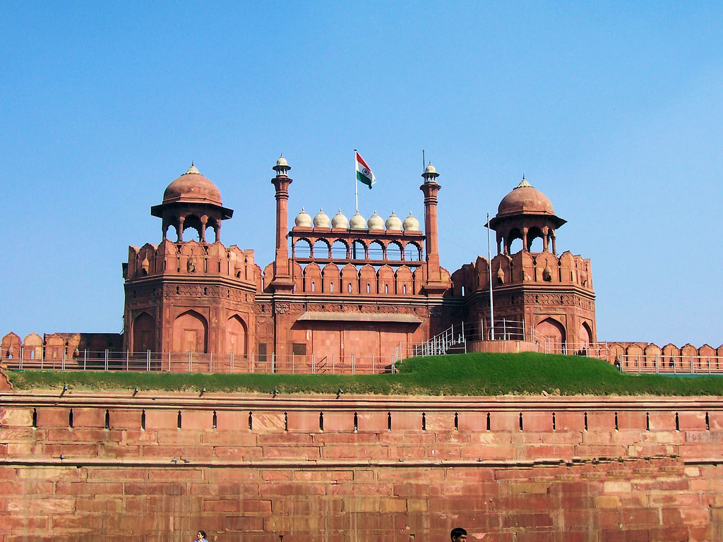 Lal Quila. Red Fort, New Delhi From