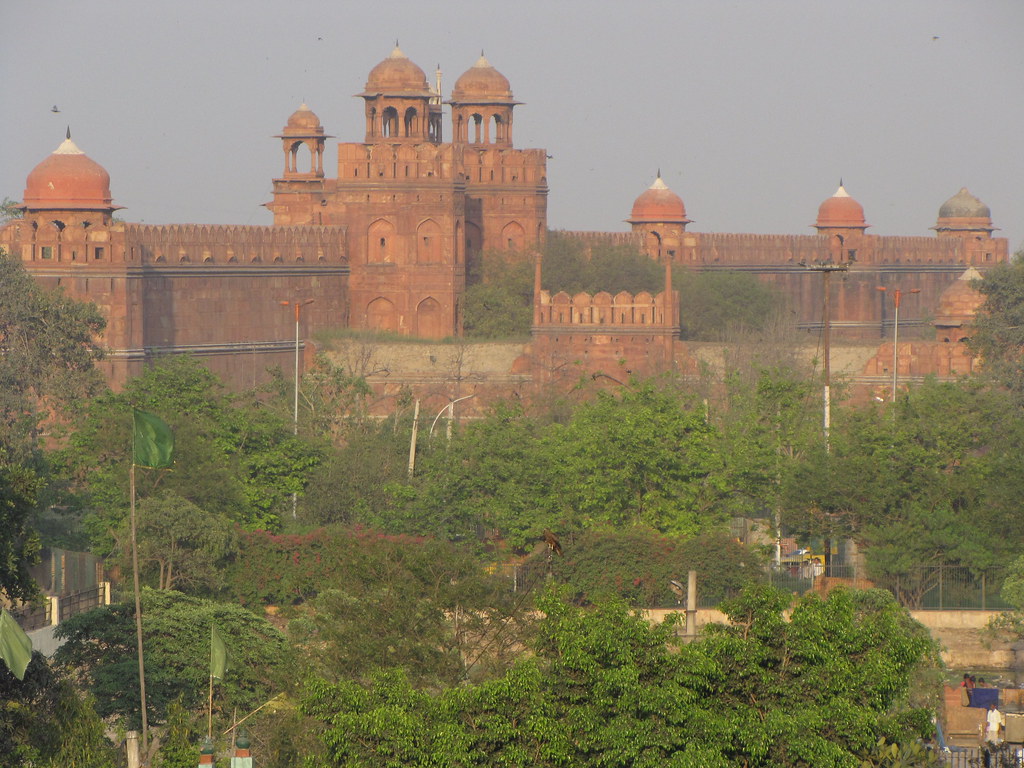The Red Fort or Lal Qila, Old Delhi