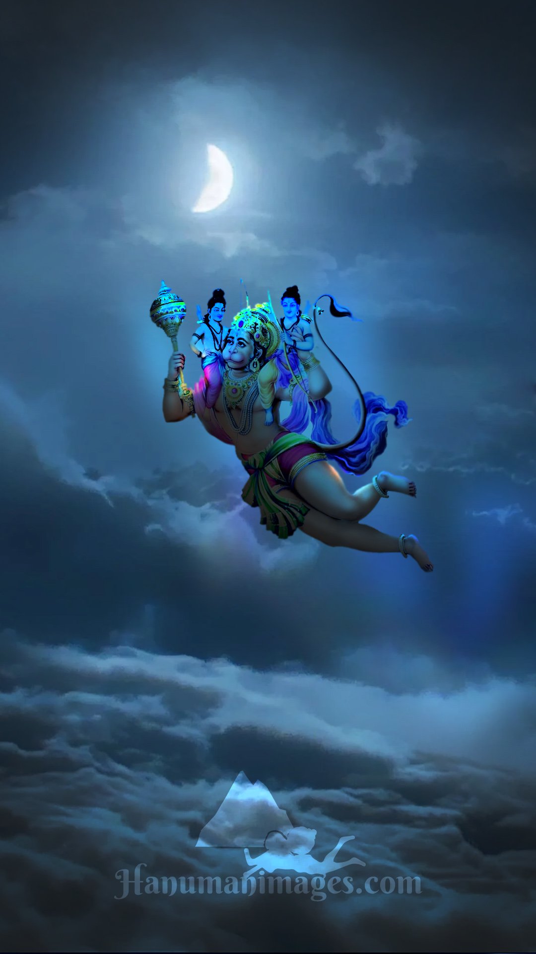 shree ram and bajrangbali wallpaper