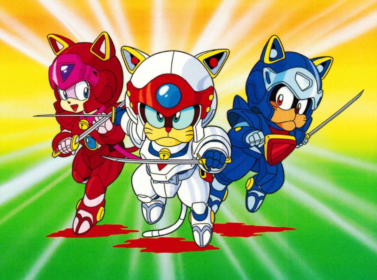 Samurai Pizza Cats. Animes de los 80