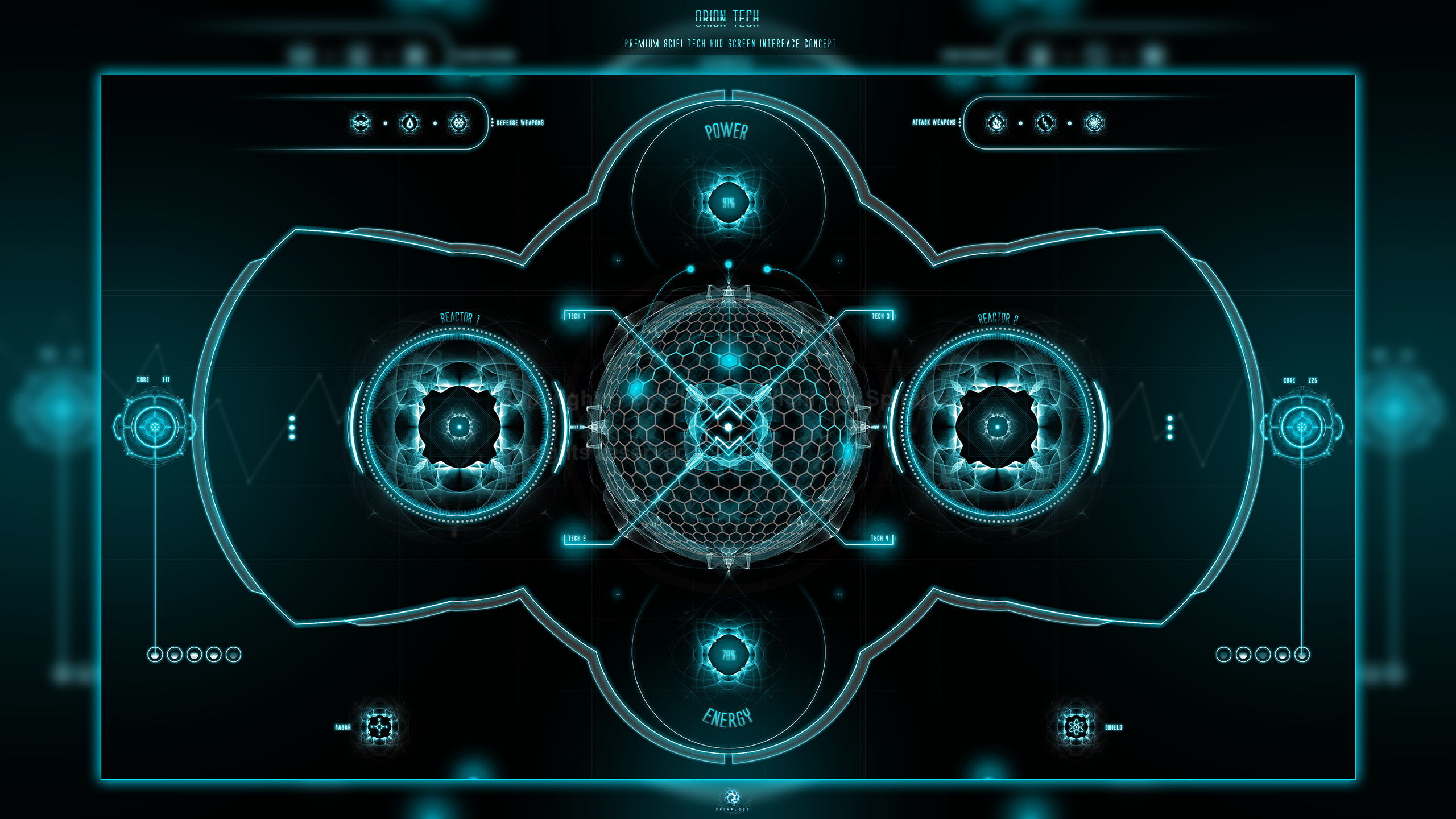 Orion Hud Screen Interface