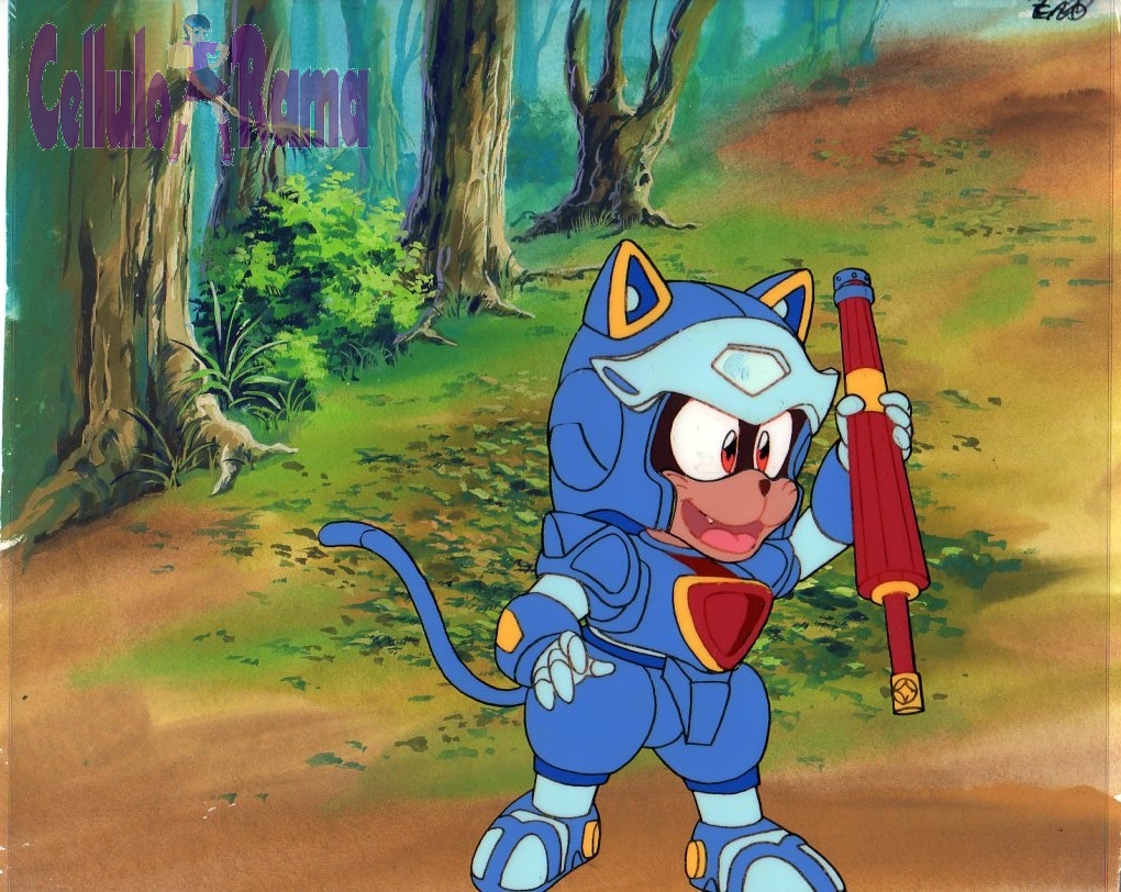 Samurai Pizza Cats Cel 005 A7END B6END