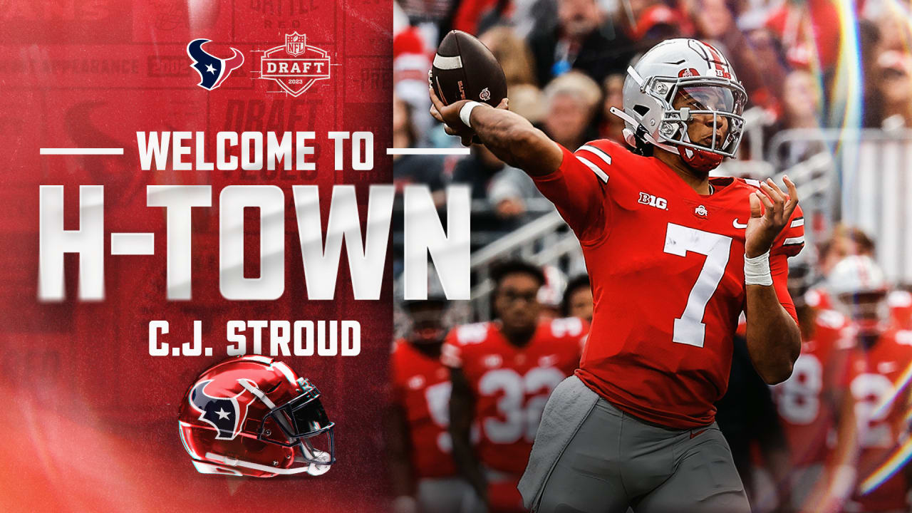 Texans select Ohio State QB C.J. Stroud