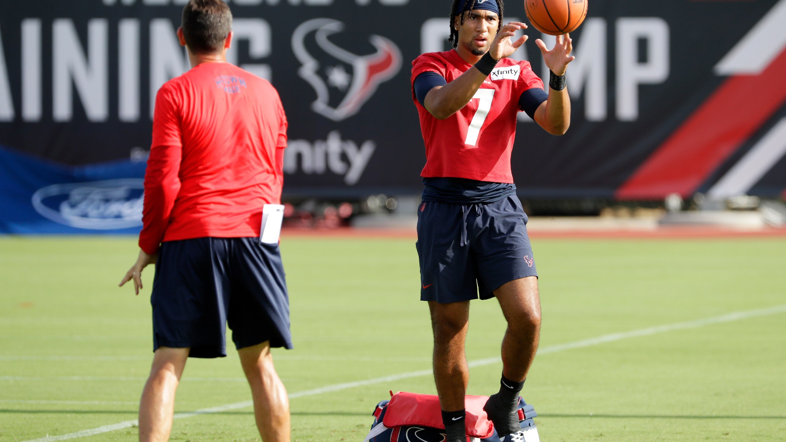 No. 2 pick Stroud competes with Mills