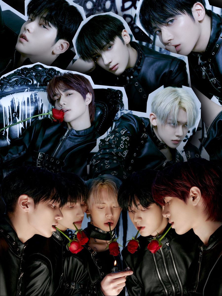 TXT good boy gone bad collage. Txt