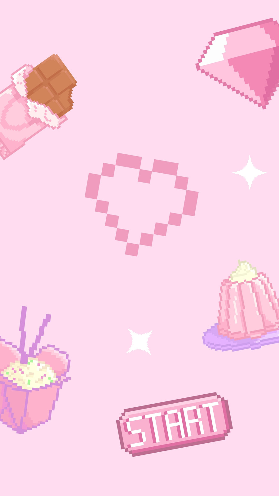 cute pink wallpaper