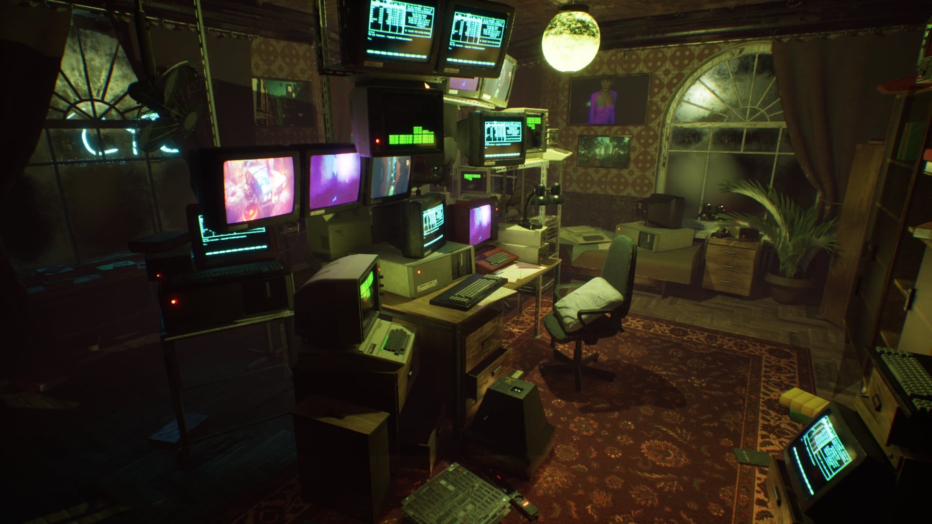 Cyberpunk Room in Environments
