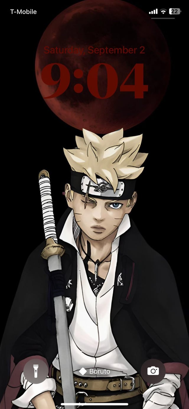 IOS Boruto Homescreen Theme