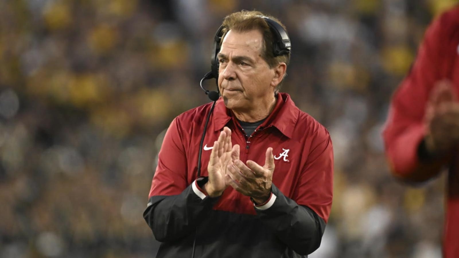 Video Alabama head coach Nick Saban