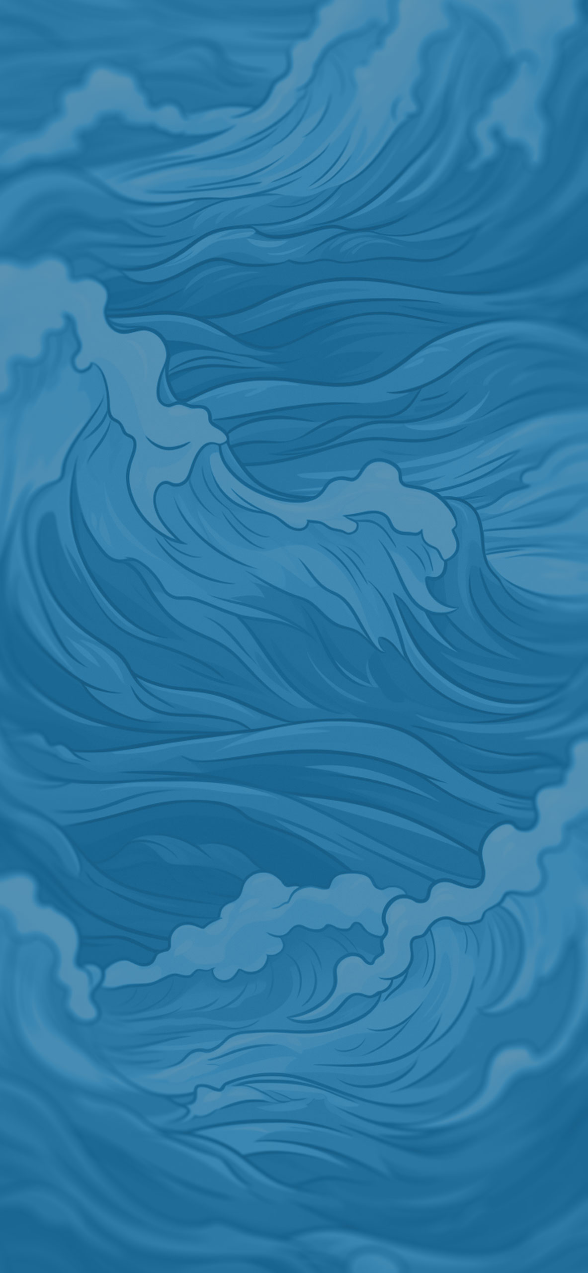 Water Pattern Cartoon Wallpaper