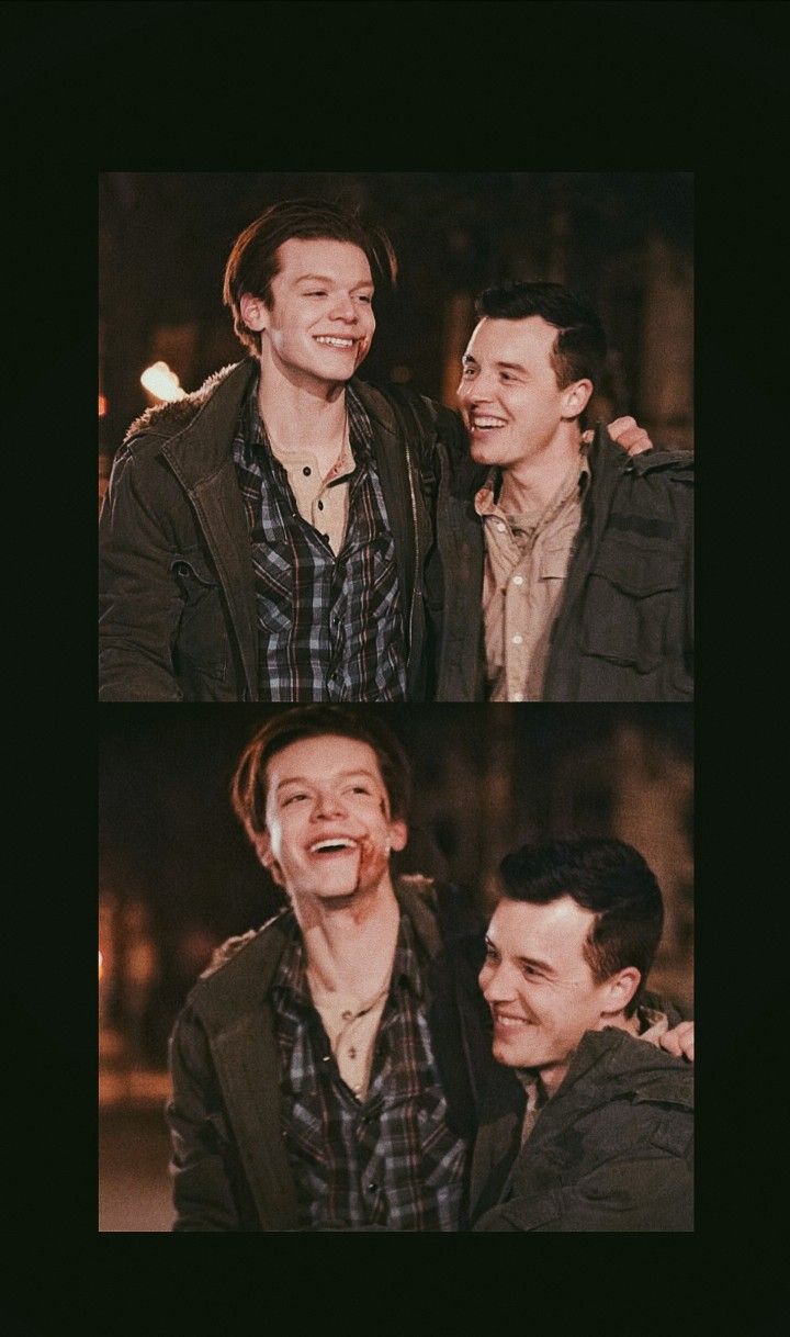 Ian and Mickey. Shameless scenes