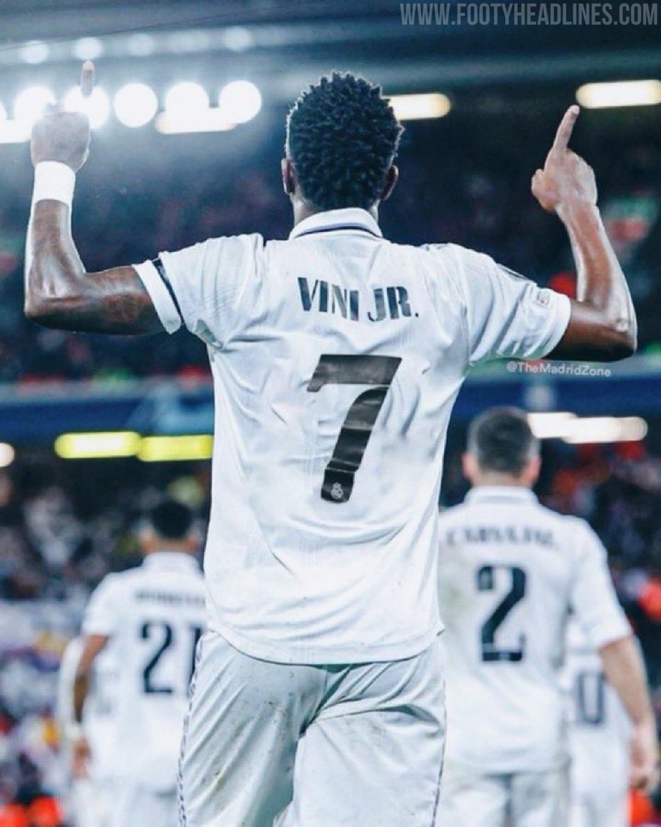 Vinicius Jr is Real Madrid's New Number