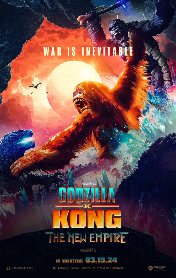 GODZILLA X KONG THE NEW EMPIRE Poster 2