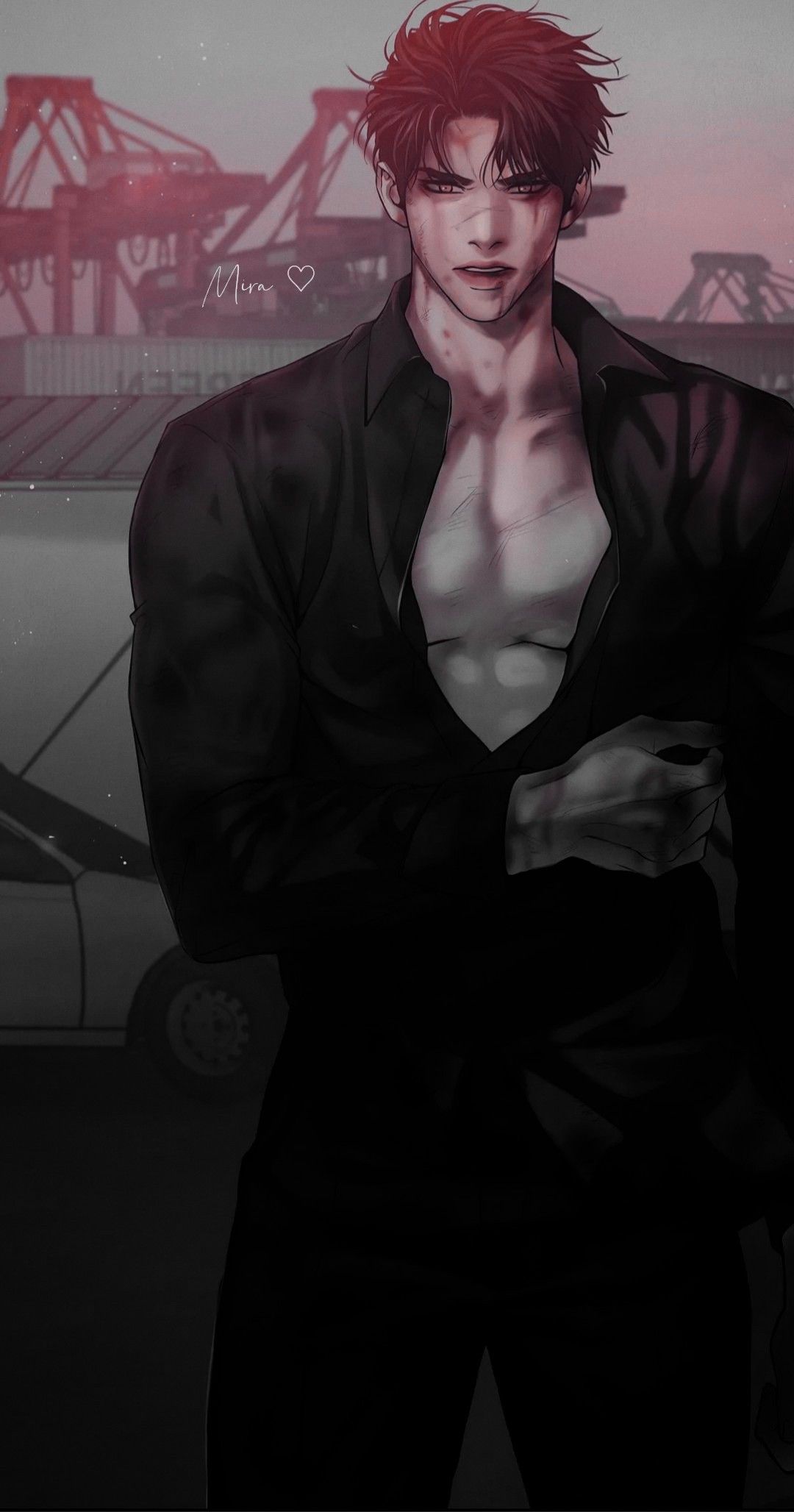 Wallpaper Kang Doosik. Anime novios