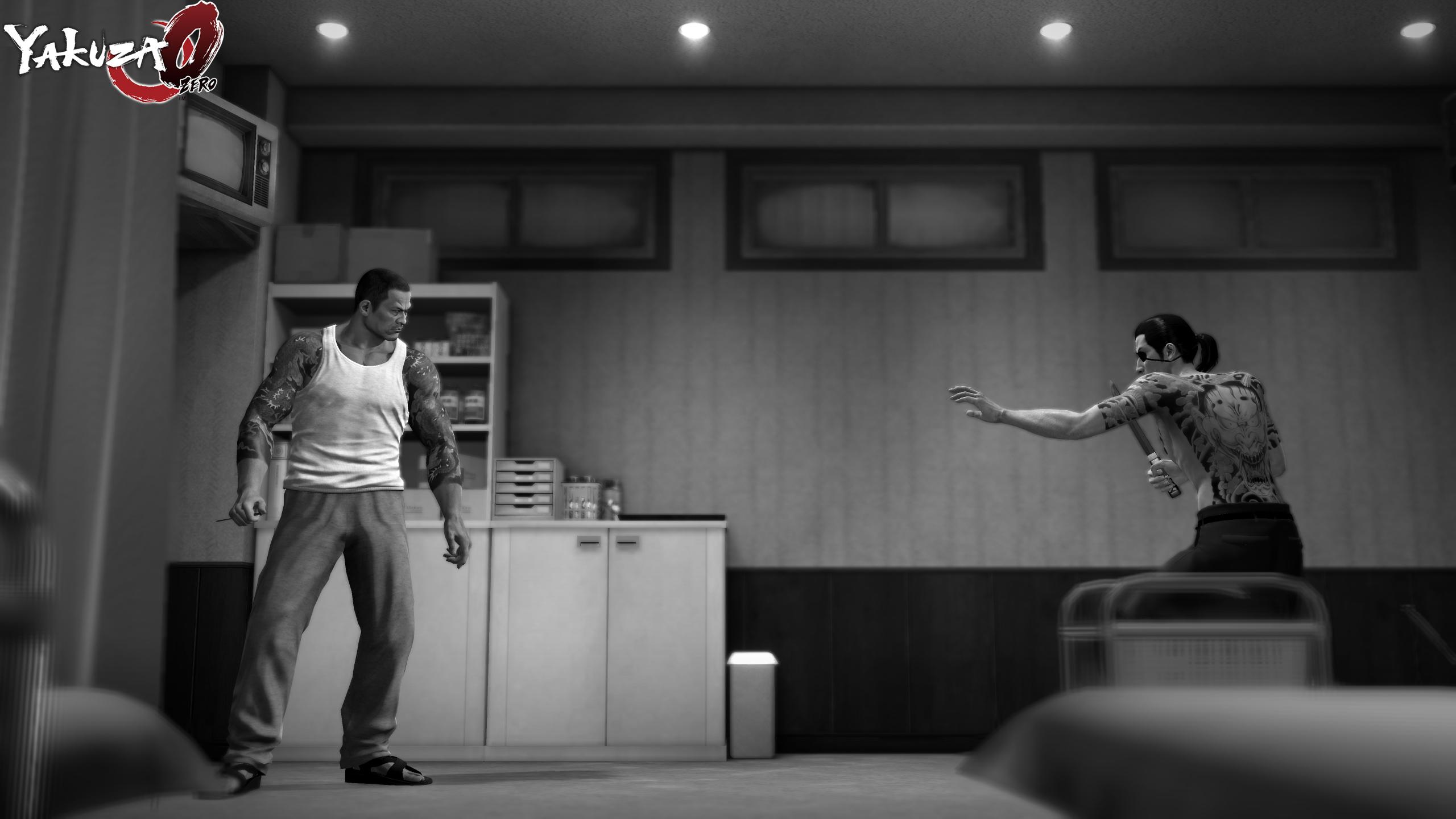 Majima Vs Lee 2K Desktop Wallpaper