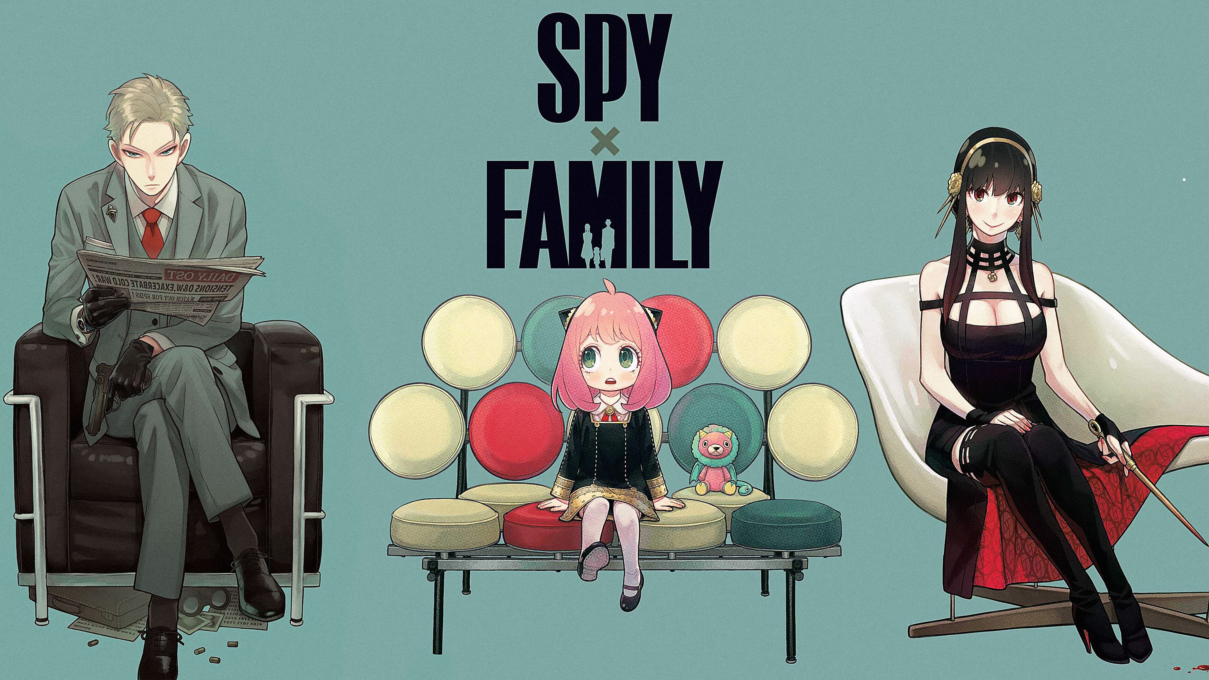 Anime, Spy X Family, Anya Forger, Loid