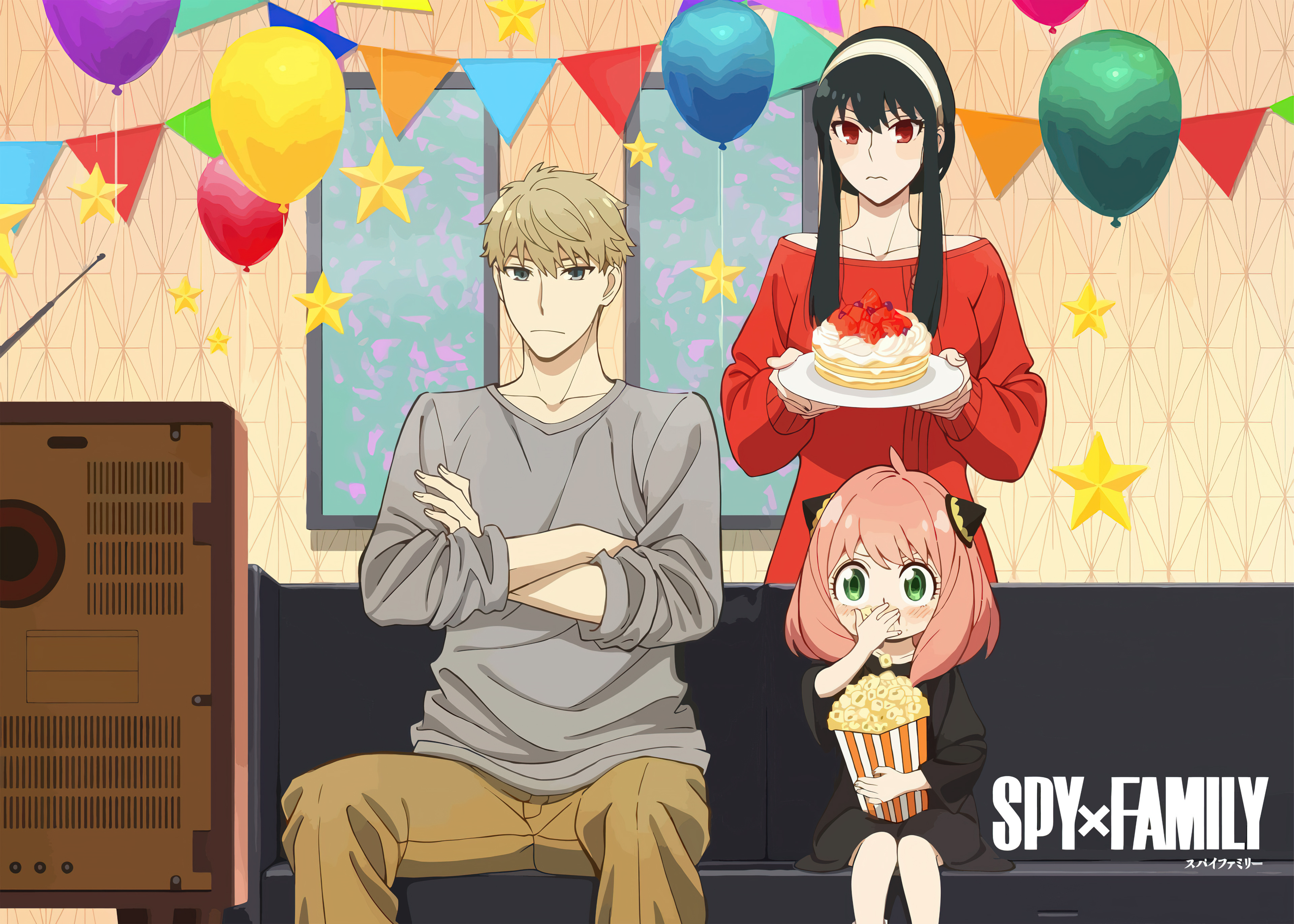 Loid Forger Wallpaper 4K, Anya Forger