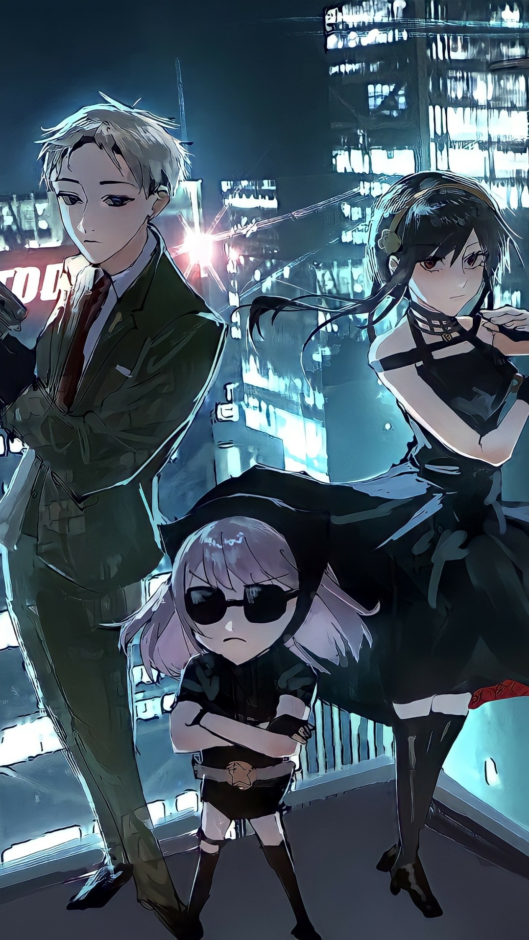 Anime Spy x Family, Anya Forger, Loid