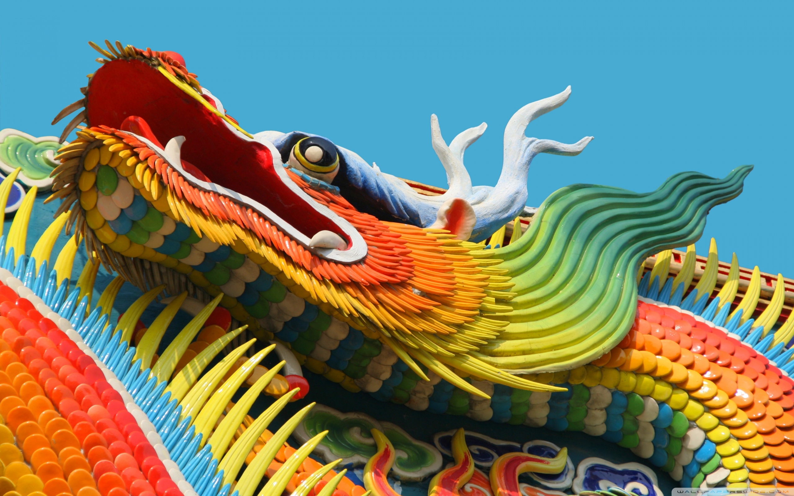 Chinese Dragon Ultra HD Desktop