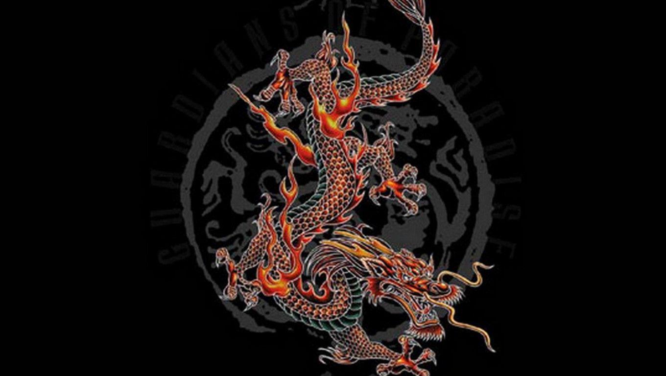 Ancient Chinese Dragon Wallpaper