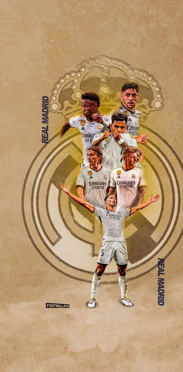 Real Madrid 2023 2024 Wallpaper