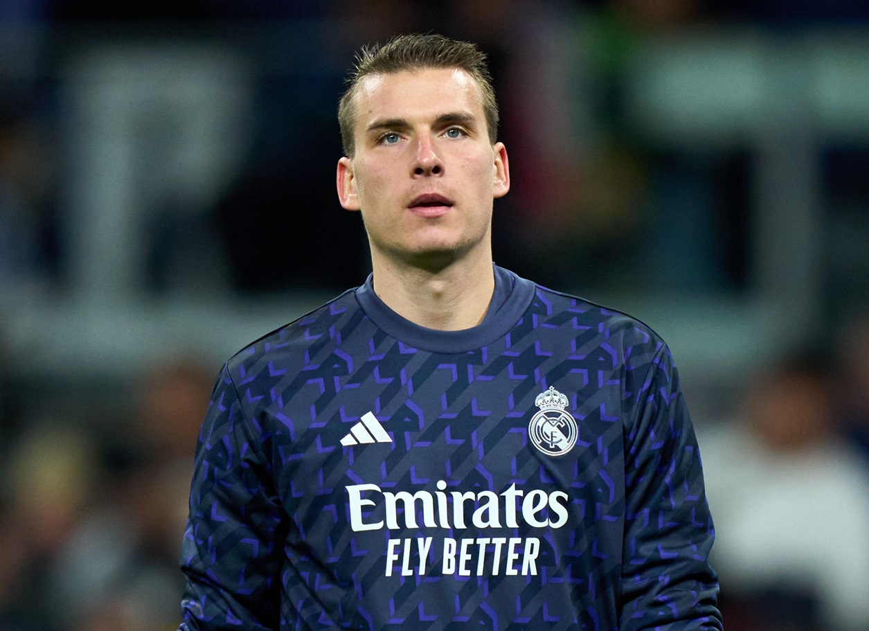 Andrei Lunin on Real Madrid's first win