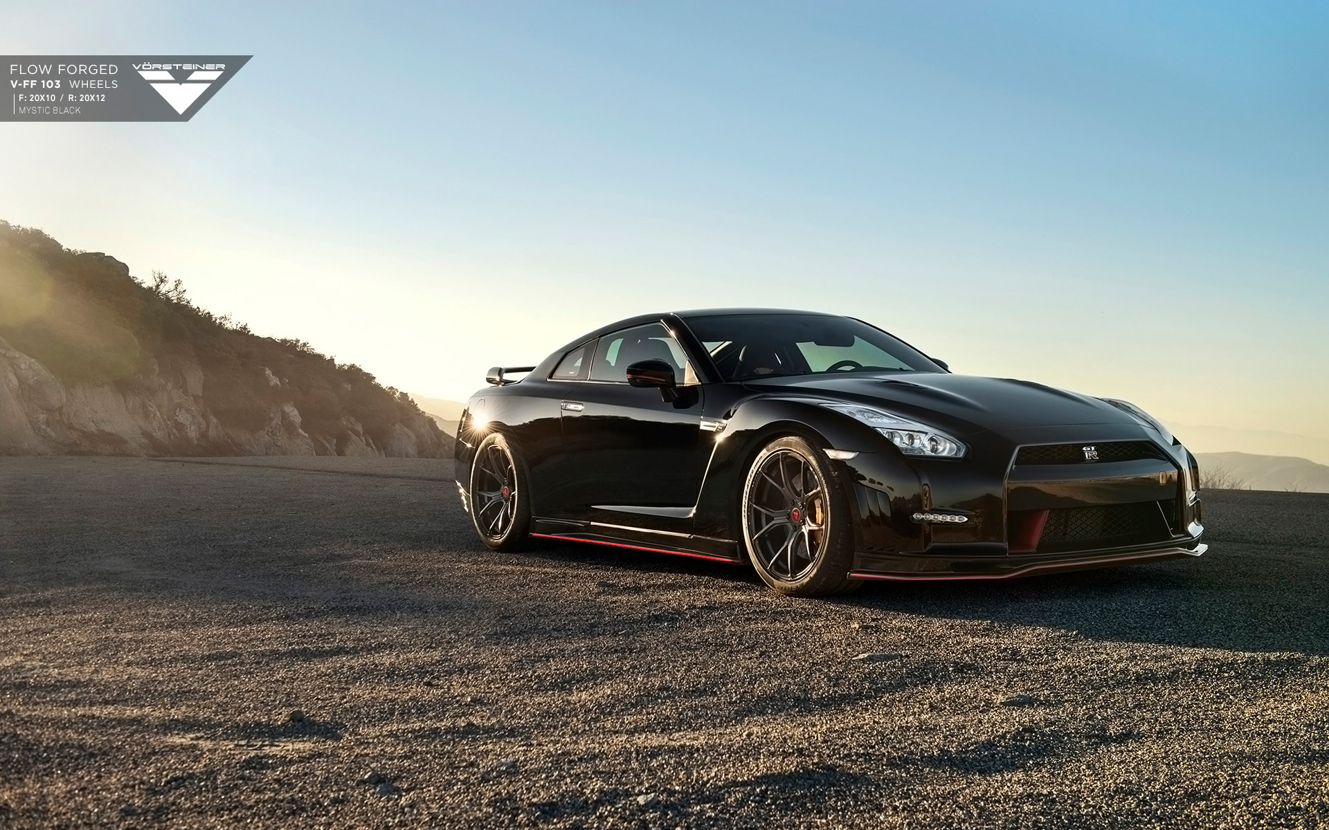 Vorsteiner Nissan GT R Black VFF