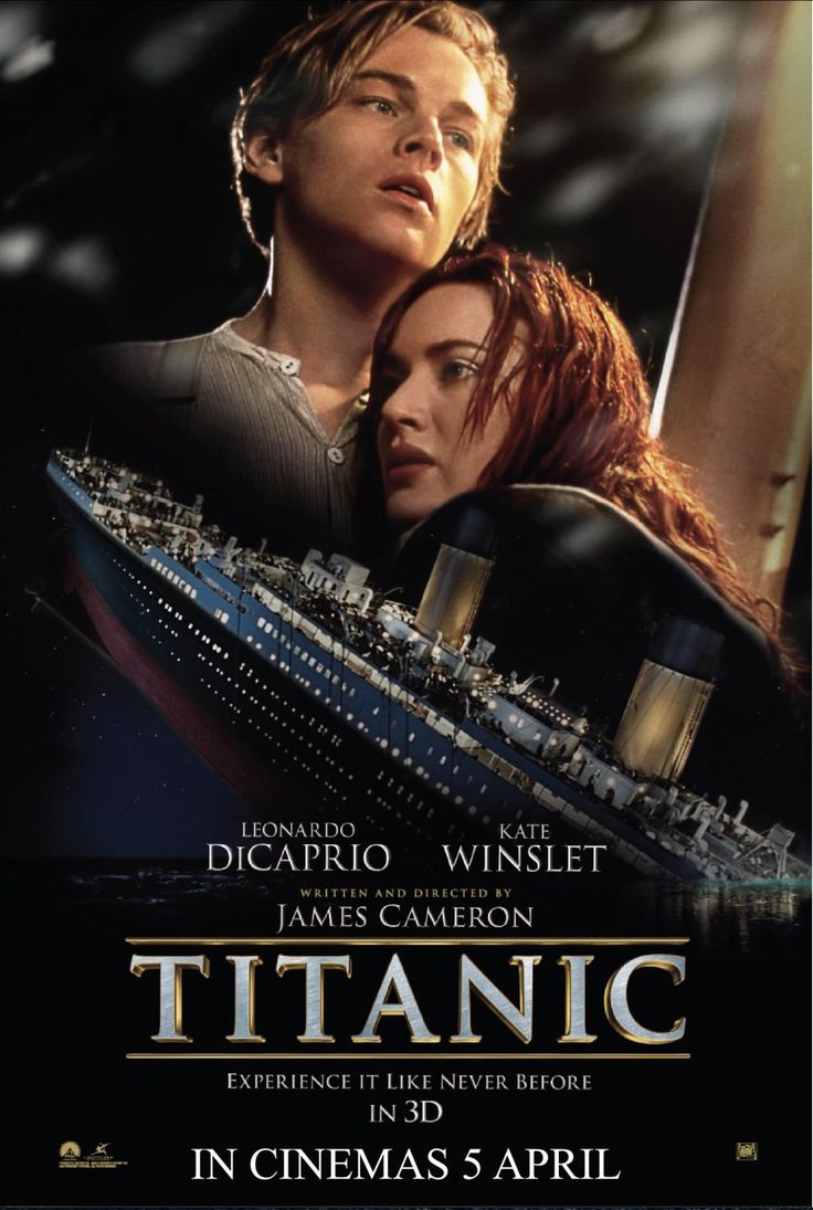 Titanic poster, Titanic movie poster