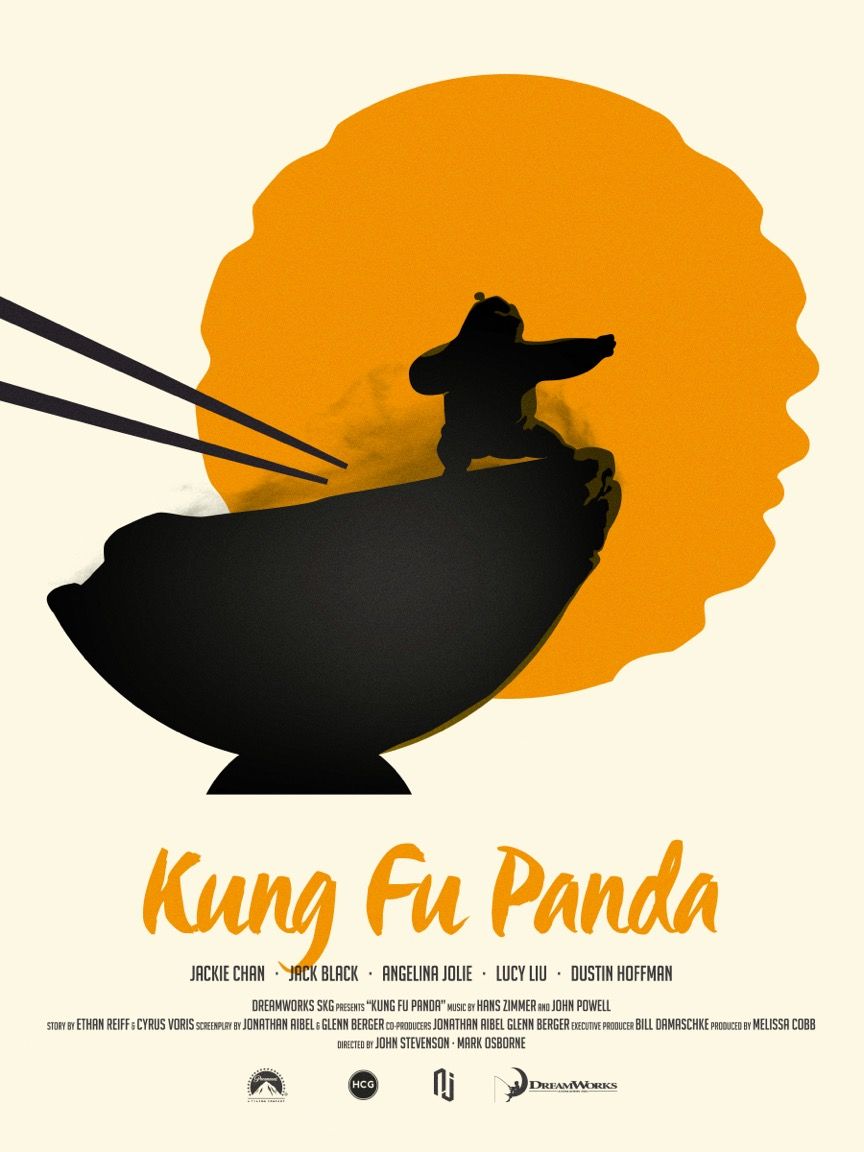 Kung fu panda, Panda movies