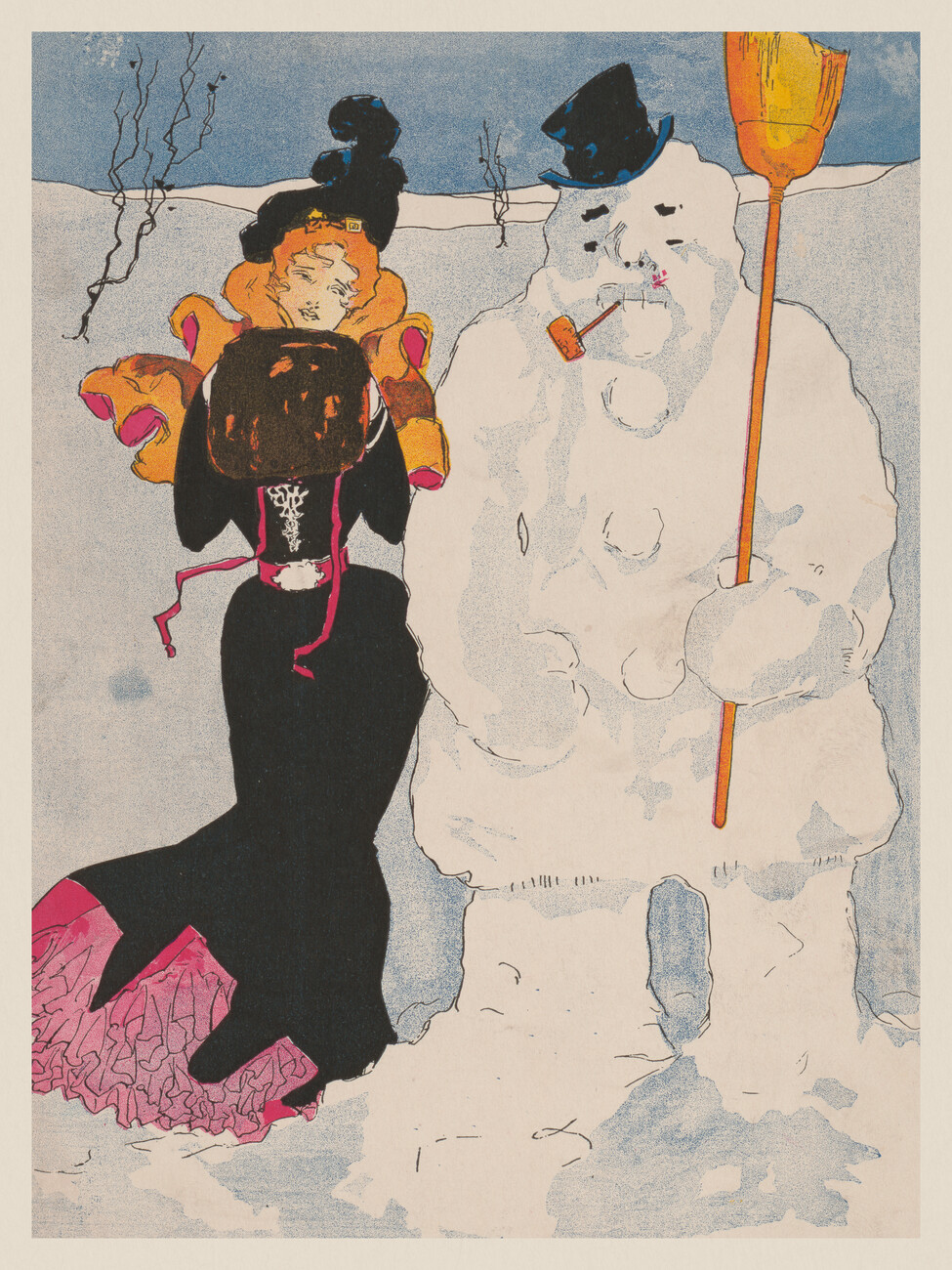 Lady) Cappiello Wall Mural