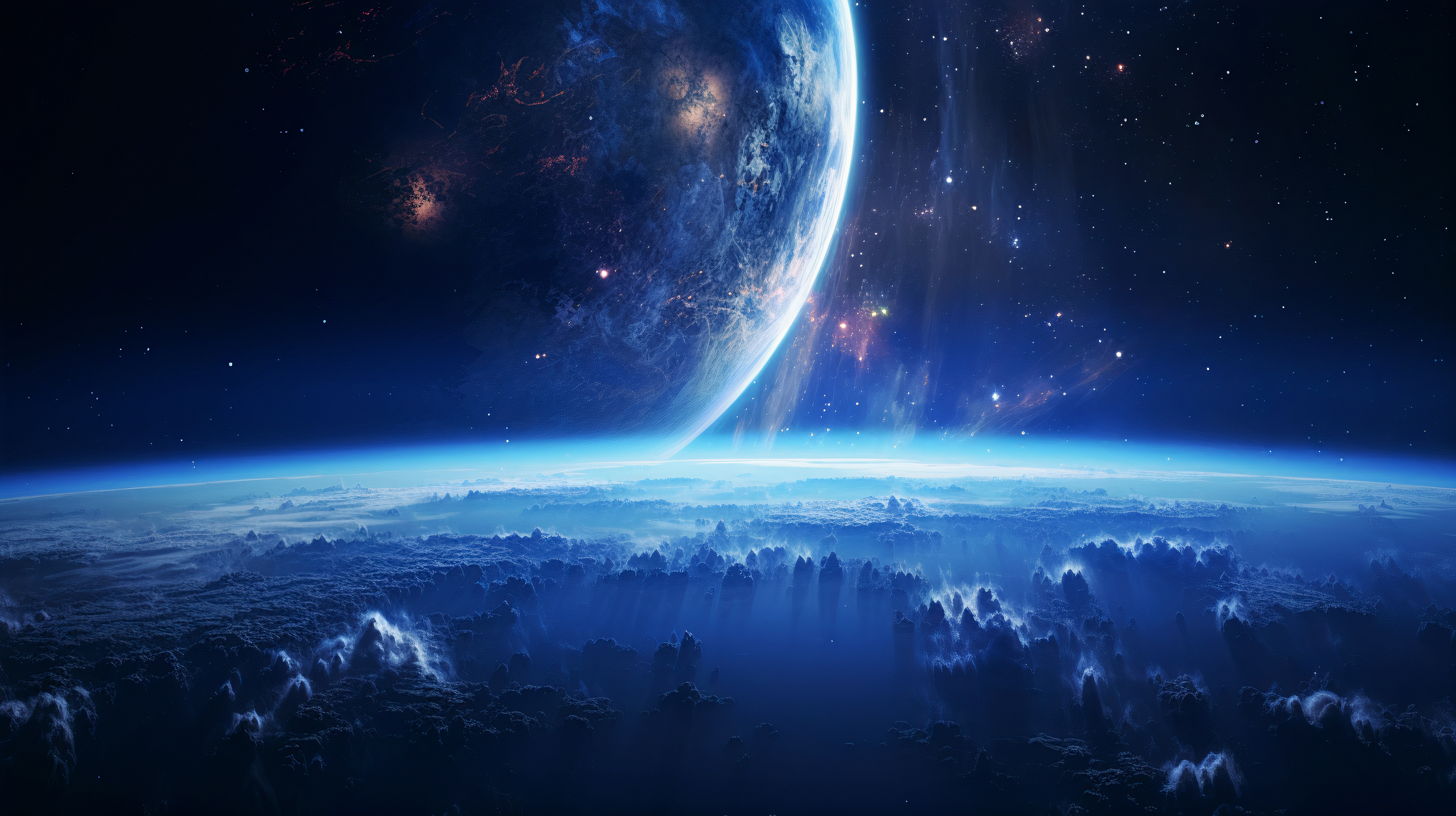 Outer Space HD Wallpaper.AI