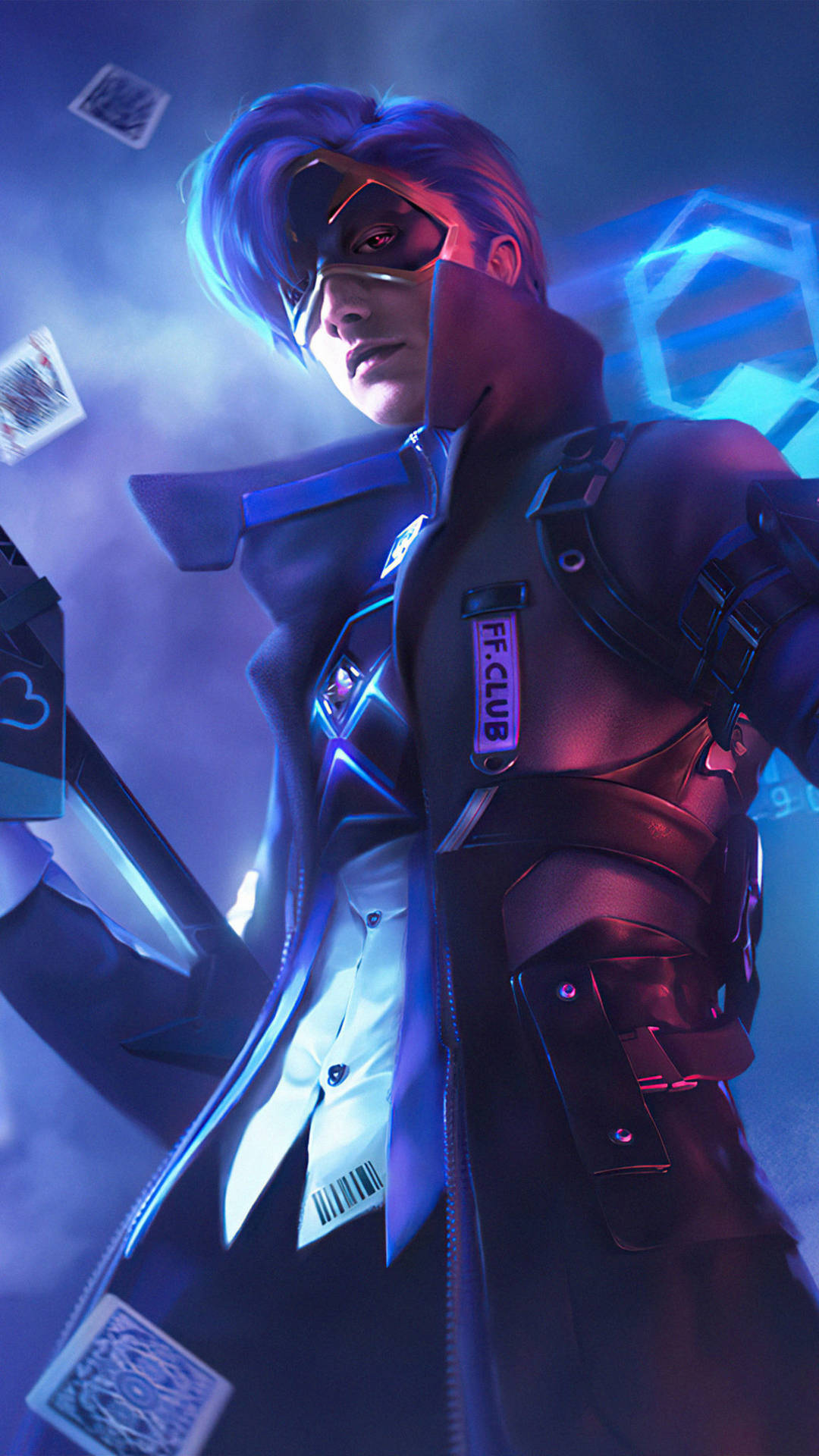 Download Free Fire Character With Cards