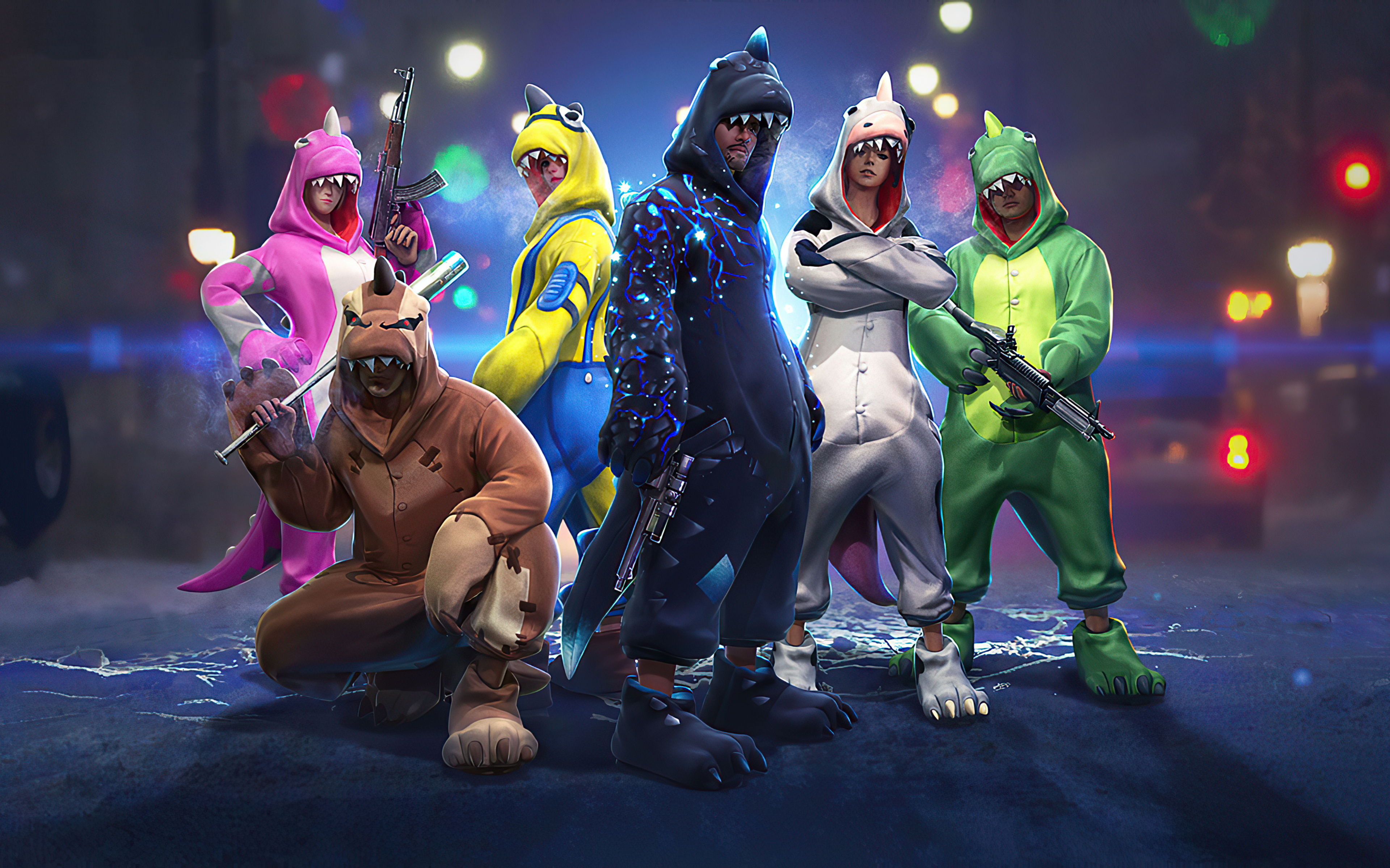 Garena Free Fire Character 4K