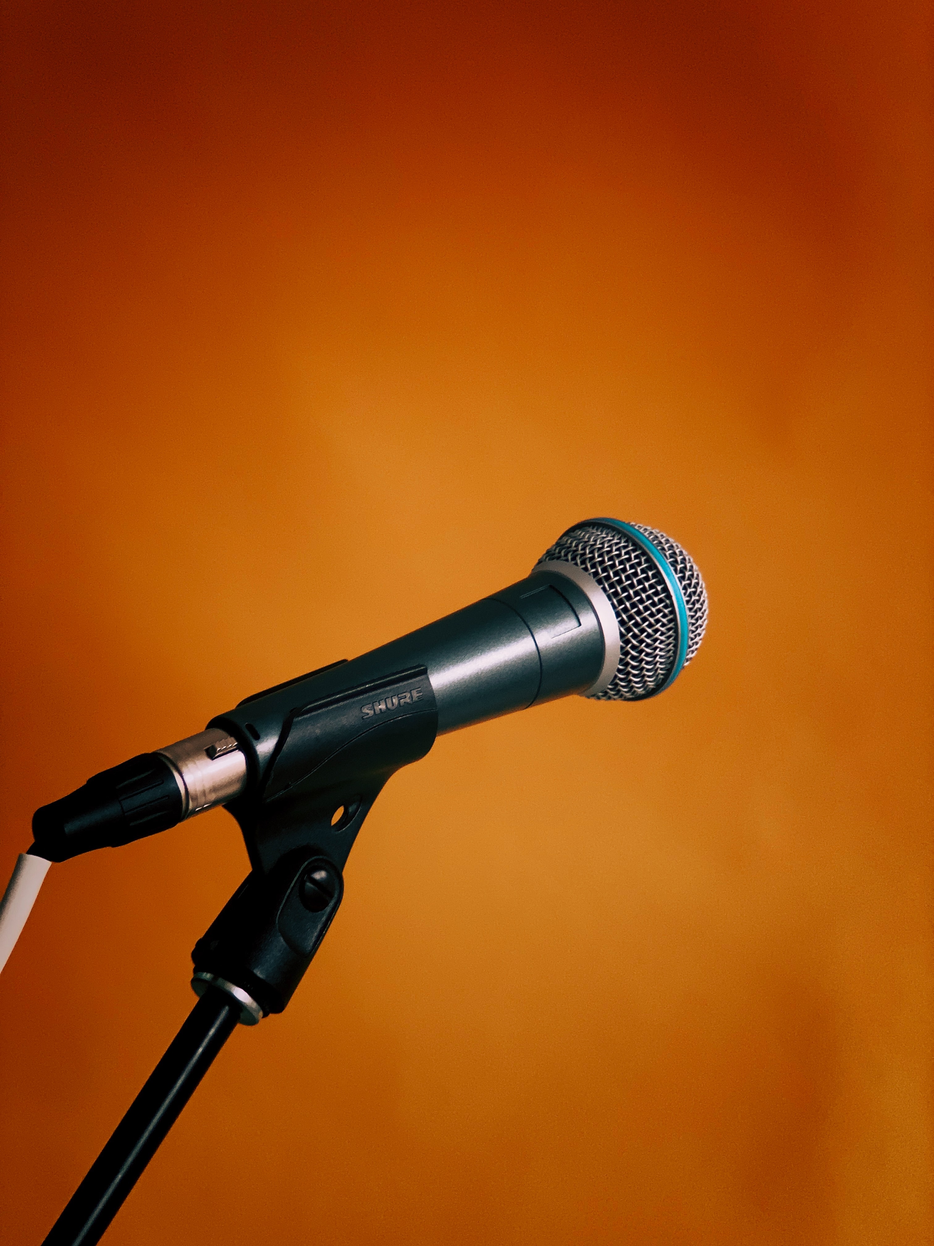 Mobile wallpaper: Microphone, Music