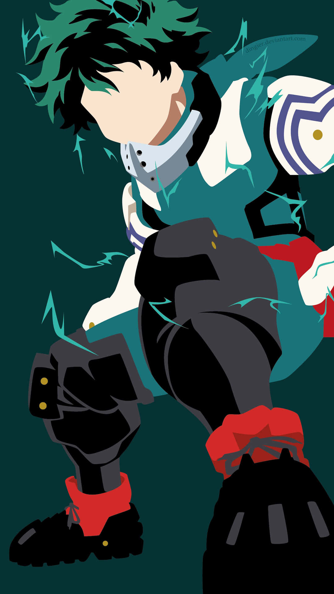 My Hero Academia Deku Phone Wallpaper