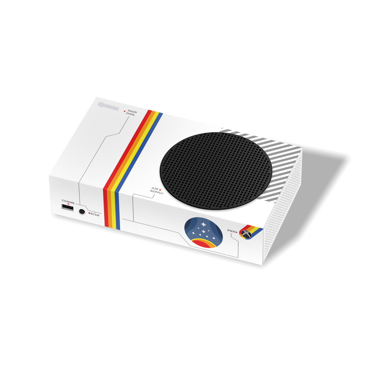 Xbox Series S Starfield Skin