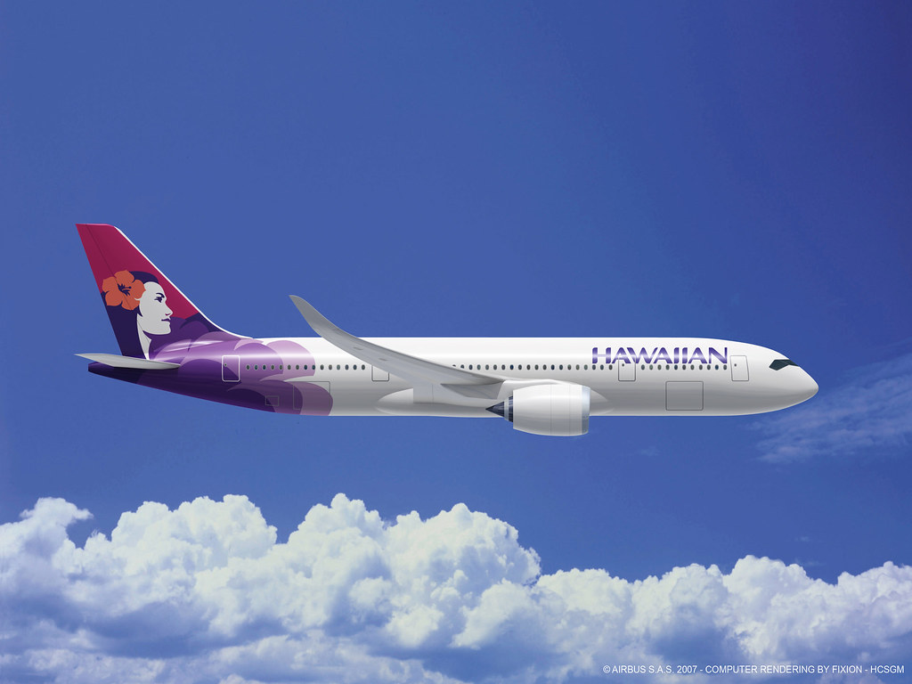 Hawaiian Airlines A350 800. OLD