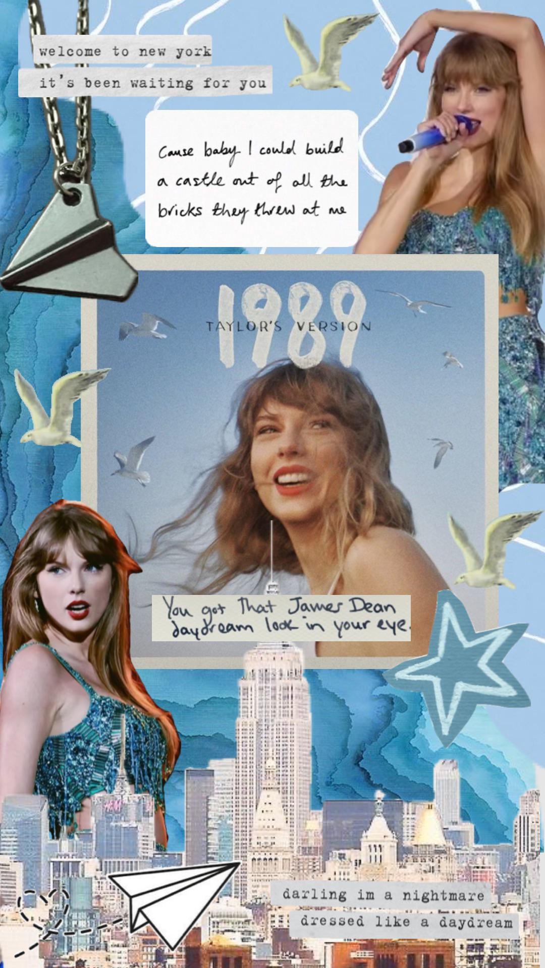 Taylor Swift Collages Wallpapers Wallpaper Cave