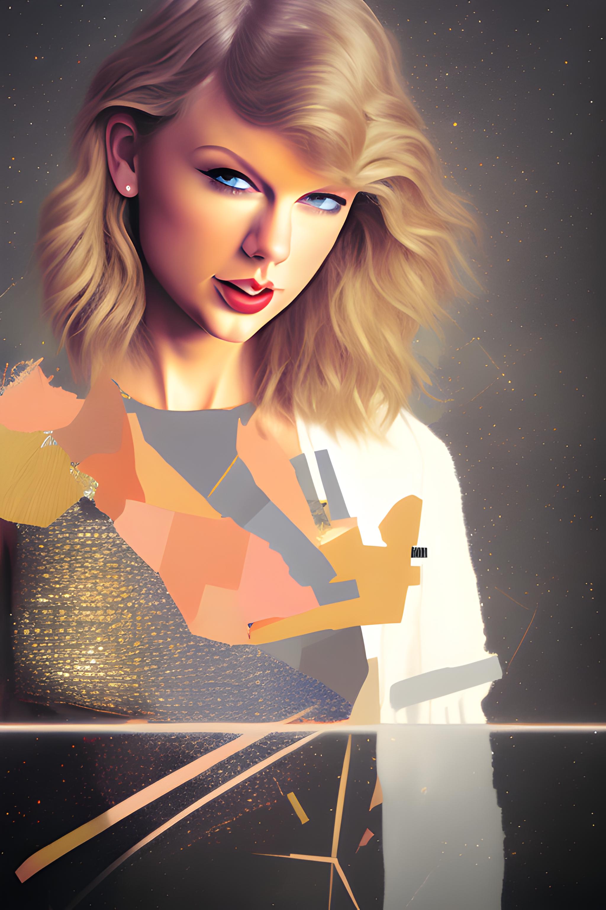 Taylor swift, collage, albums