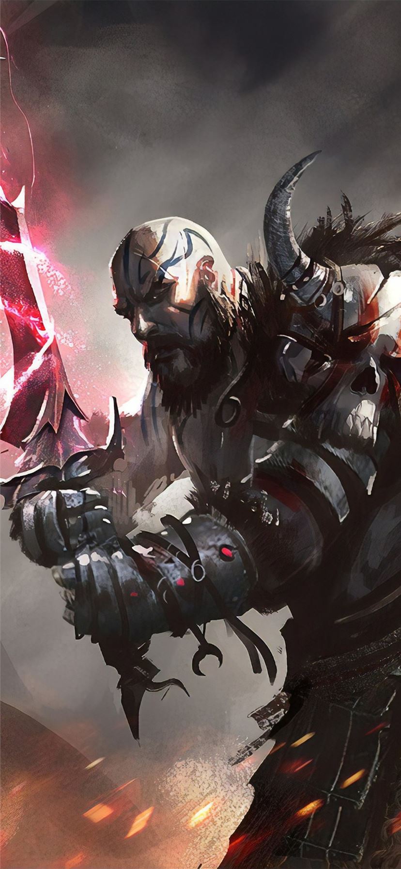 god of war game 4k iPhone X Wallpaper