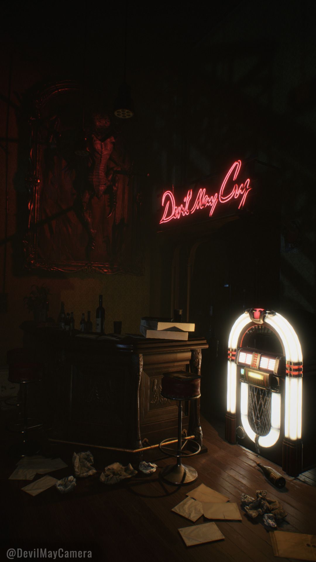 Devil May Camera. Dante devil may cry