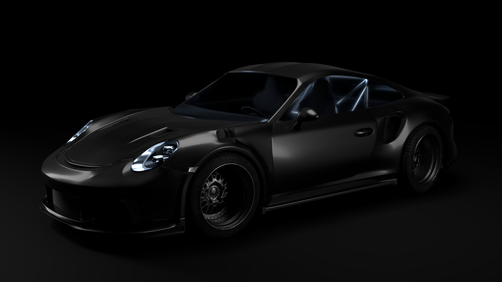 Porsche 911 Gt3 Rs Blacked Out Wallpapers - Wallpaper Cave