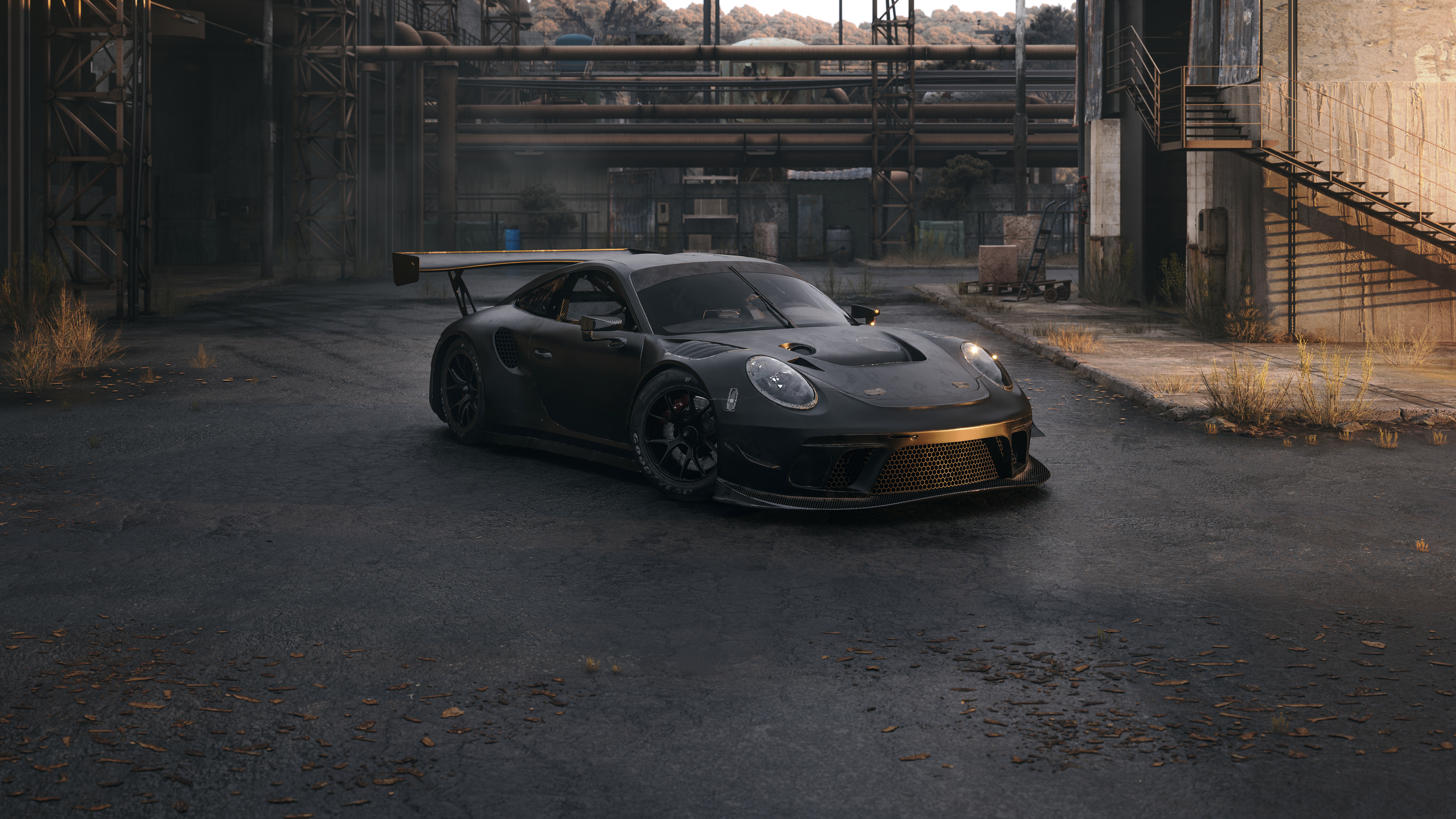 Porsche 911 GT3 Wallpaper 4K, CGI, 5K