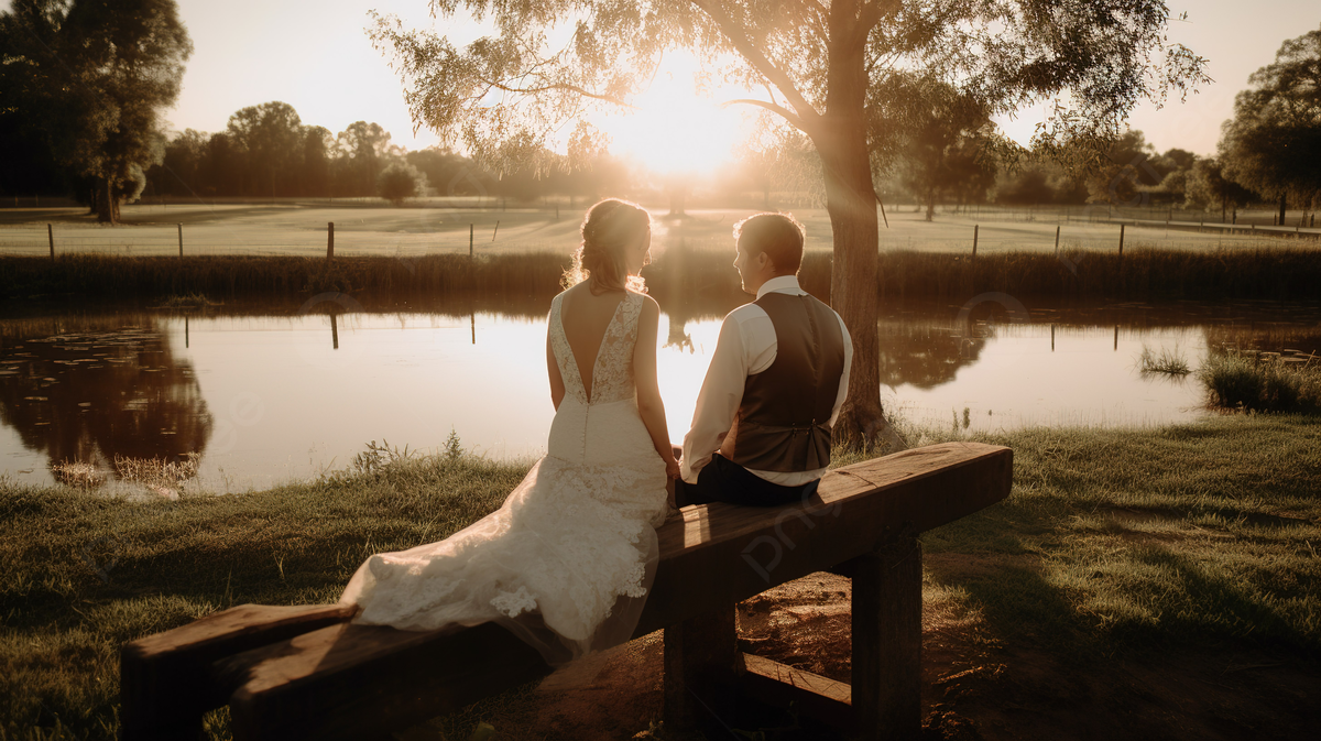 Rustic Wedding Video Background, Bride