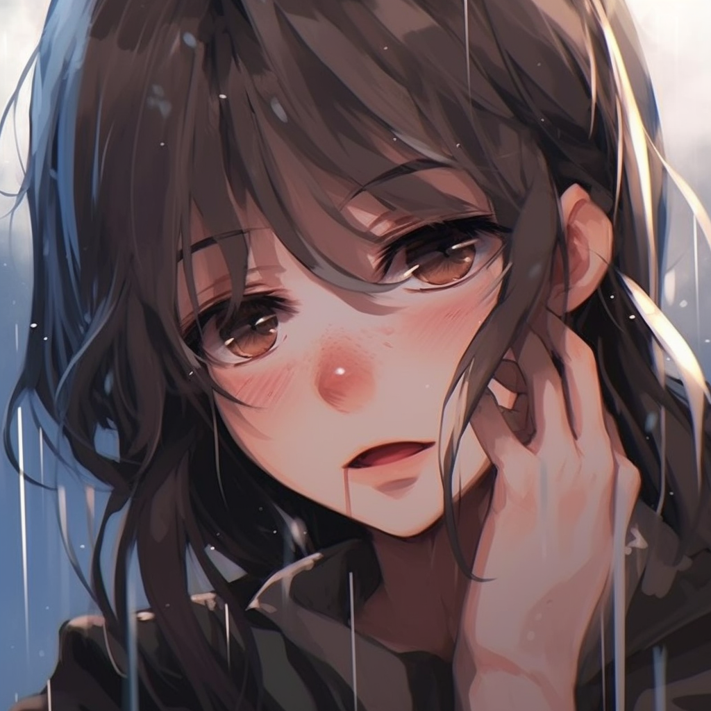 Crying Anime Pfp Wallpaper