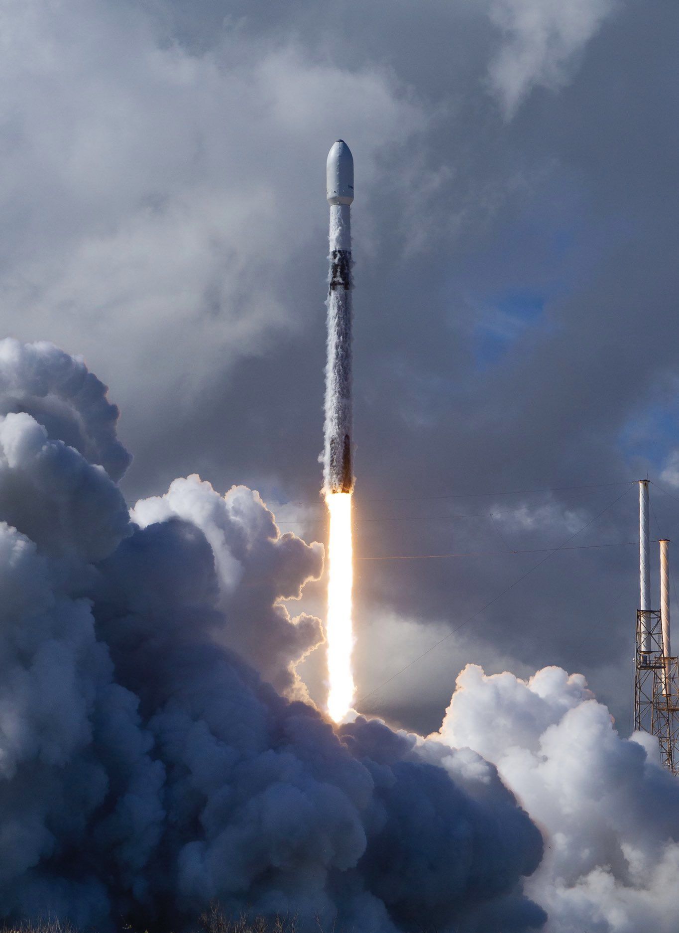 Elon Musk on Twitter. Space flight